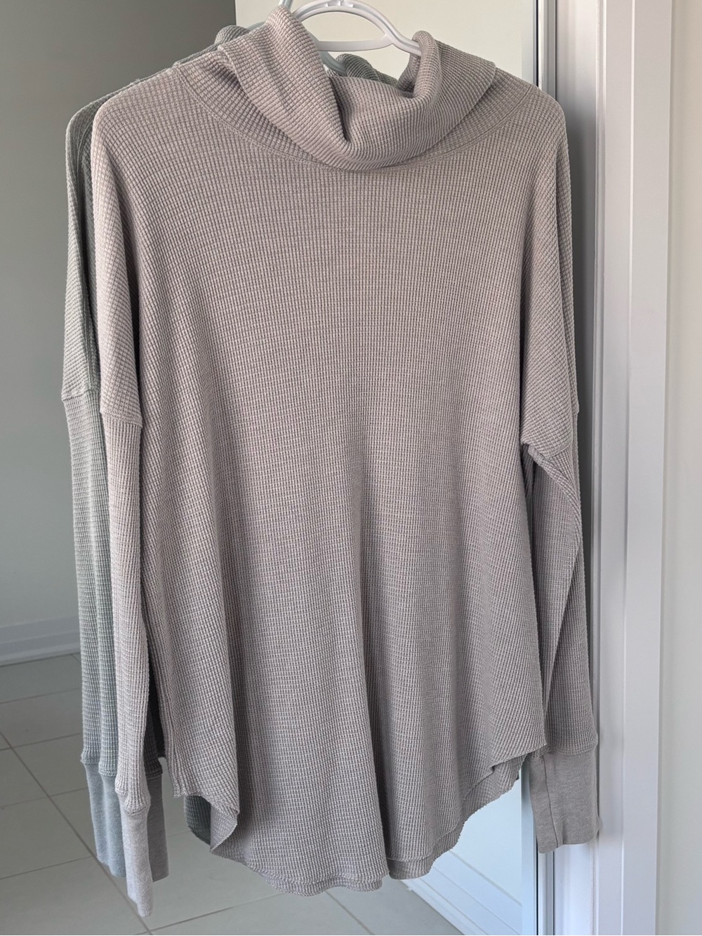 Babaton Thermal Cowlneck Long Sleeve Top